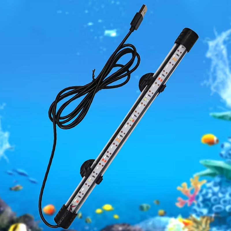 Marine Aquarium Lamp - 17-47CM USB Plug Aquarium Light LED