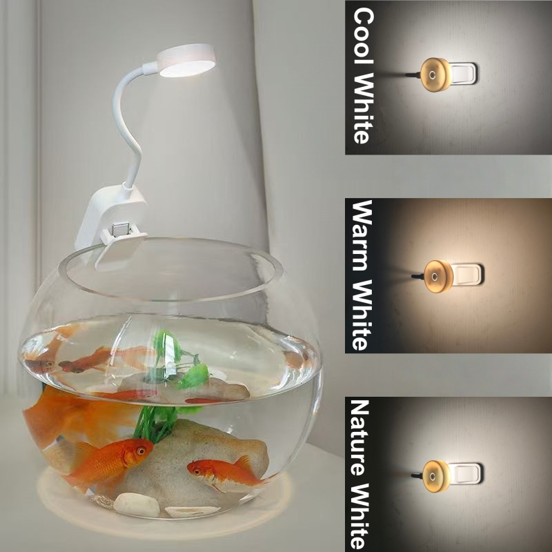 Marine Aquarium Lamp - LED Aquarium Light Clip On Fish