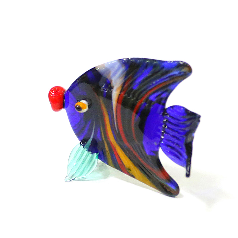 Murano Glass Sea Fish Mini Fig - Aquarium Marine Color review and price