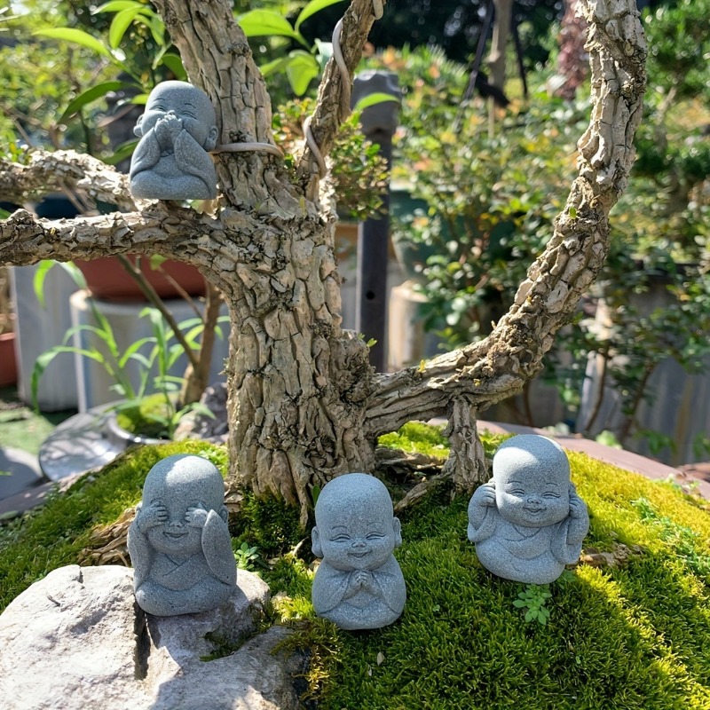 Buddha Stone Statue Little Bud - Aquarium Marine Stone review and price