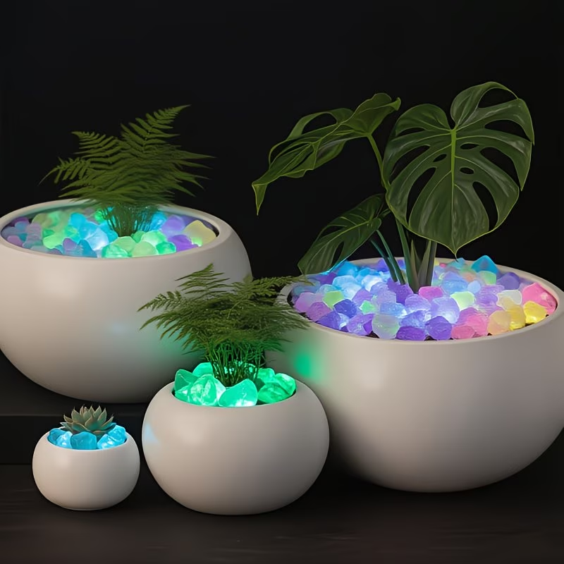 300PCS Luminous Pebble Set,0.9 - Aquarium Marine Stone review and price