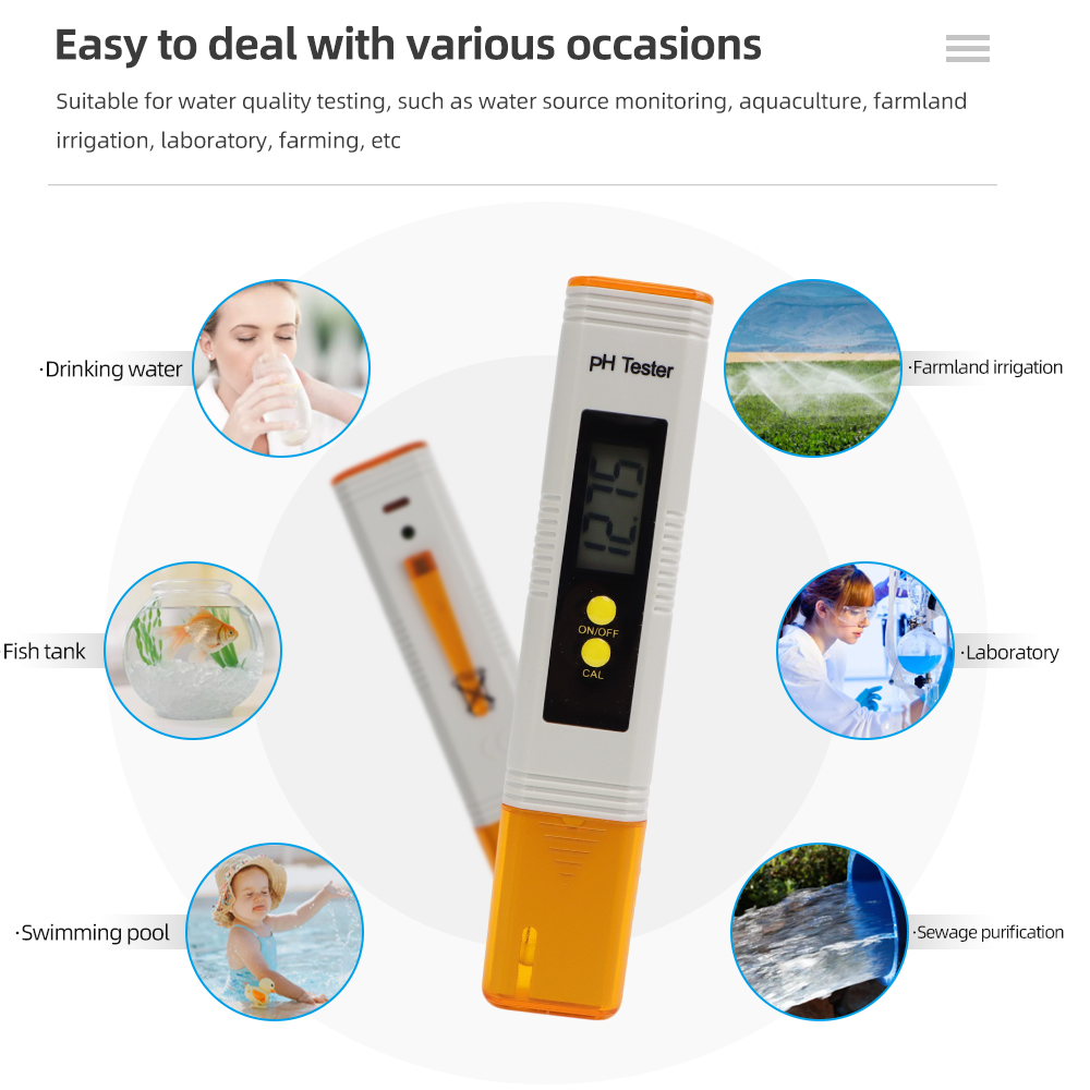 Digital PH Meter Pen Water Qua - Marine Aquarium Water Analyzer review and price