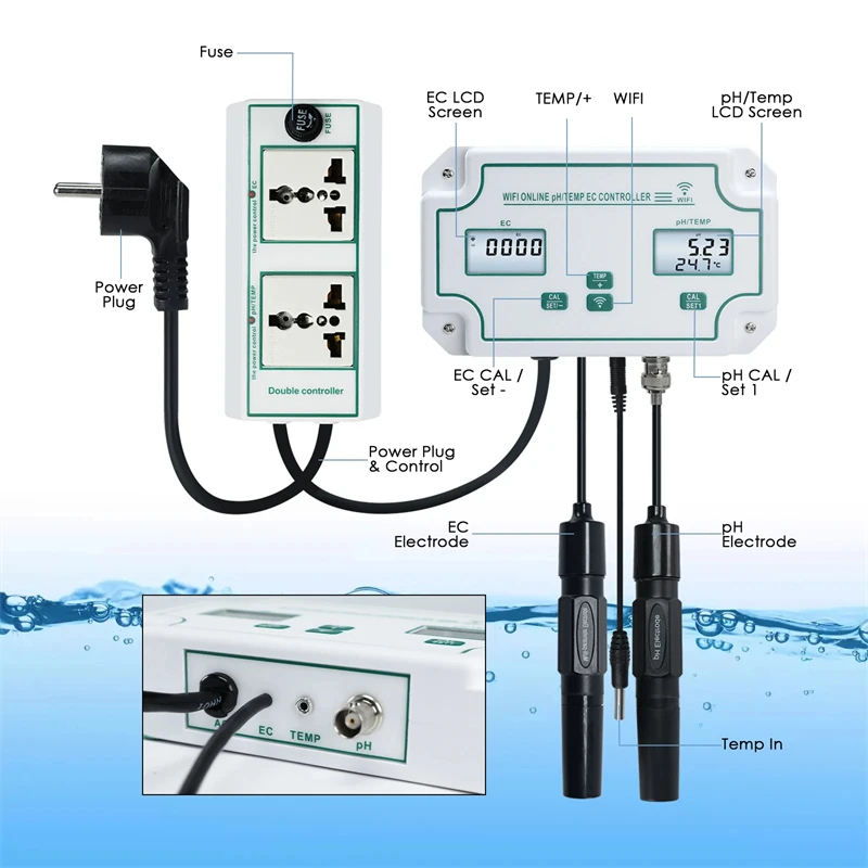 GA Tuya Wifi 3-in-1 Aquarium P - Marine Aquarium Water Analyzer review and price