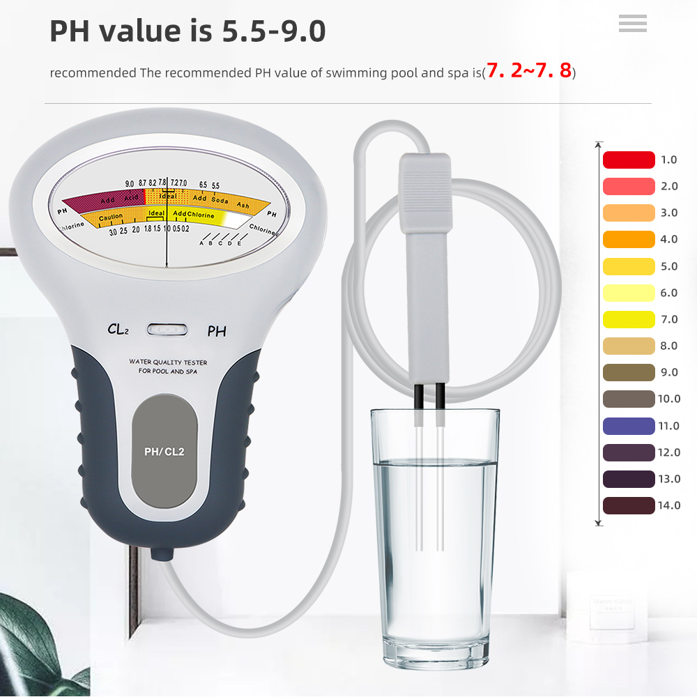 2 In 1 Chlorine Detector PH &  - Marine Aquarium Water Analyzer review and price