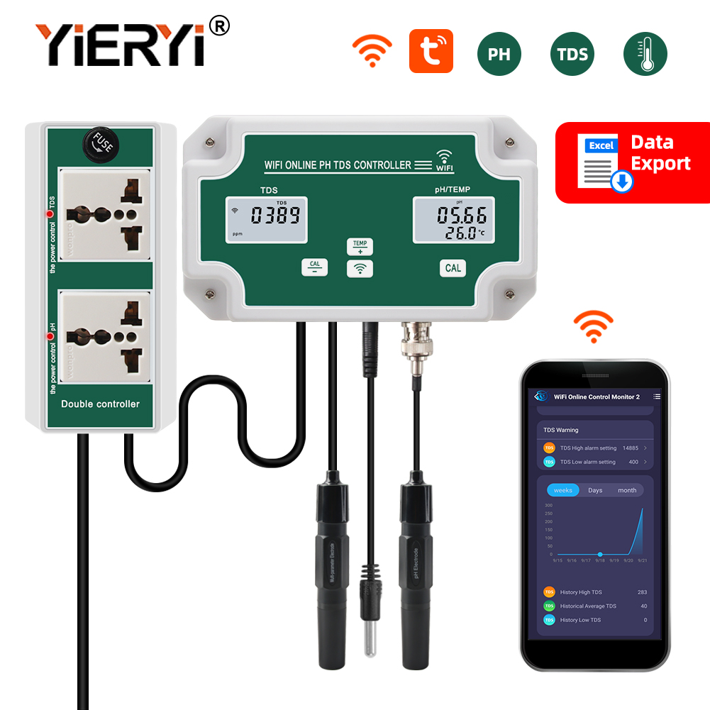 Yieryi New WIFI Smart Aquarium - Marine Aquarium Water Analyzer review and price