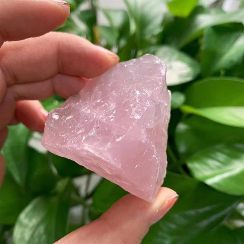 Pure Natural Pink Rose Quartz  - Aquarium Marine Stone review and price