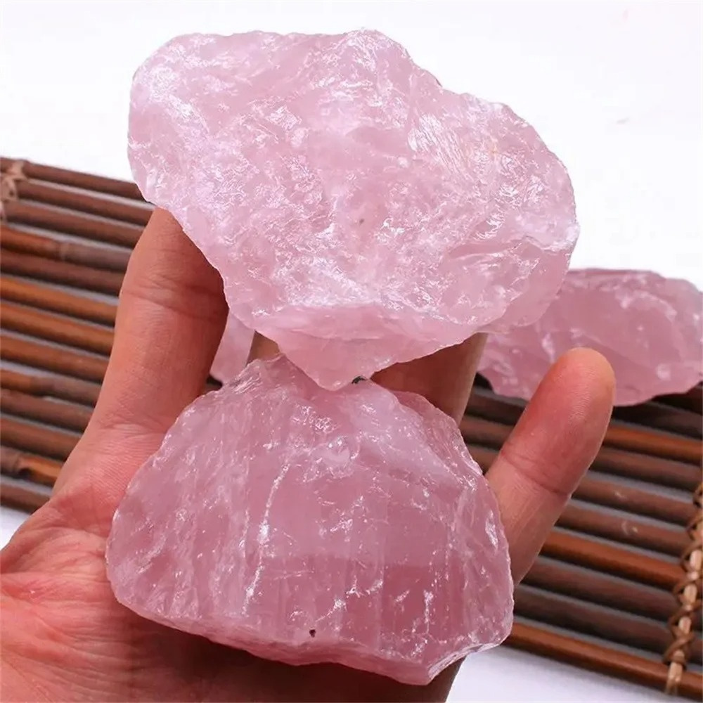 Pure Natural Pink Rose Quartz  - Aquarium Marine Stone review and price