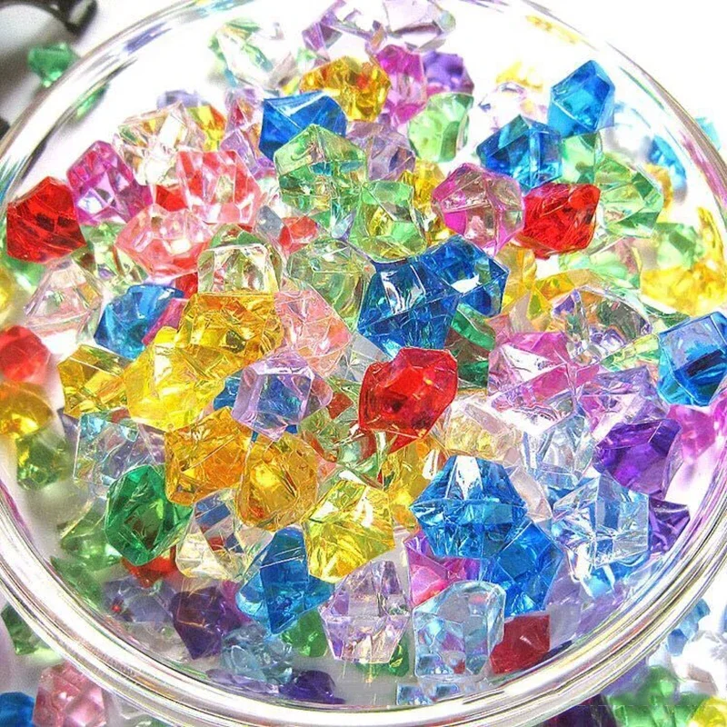 200pcs Acrylic Gem Stone Color - Aquarium Marine Stone review and price