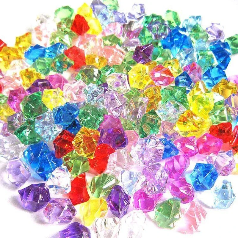 200pcs Acrylic Gem Stone Color - Aquarium Marine Stone review and price