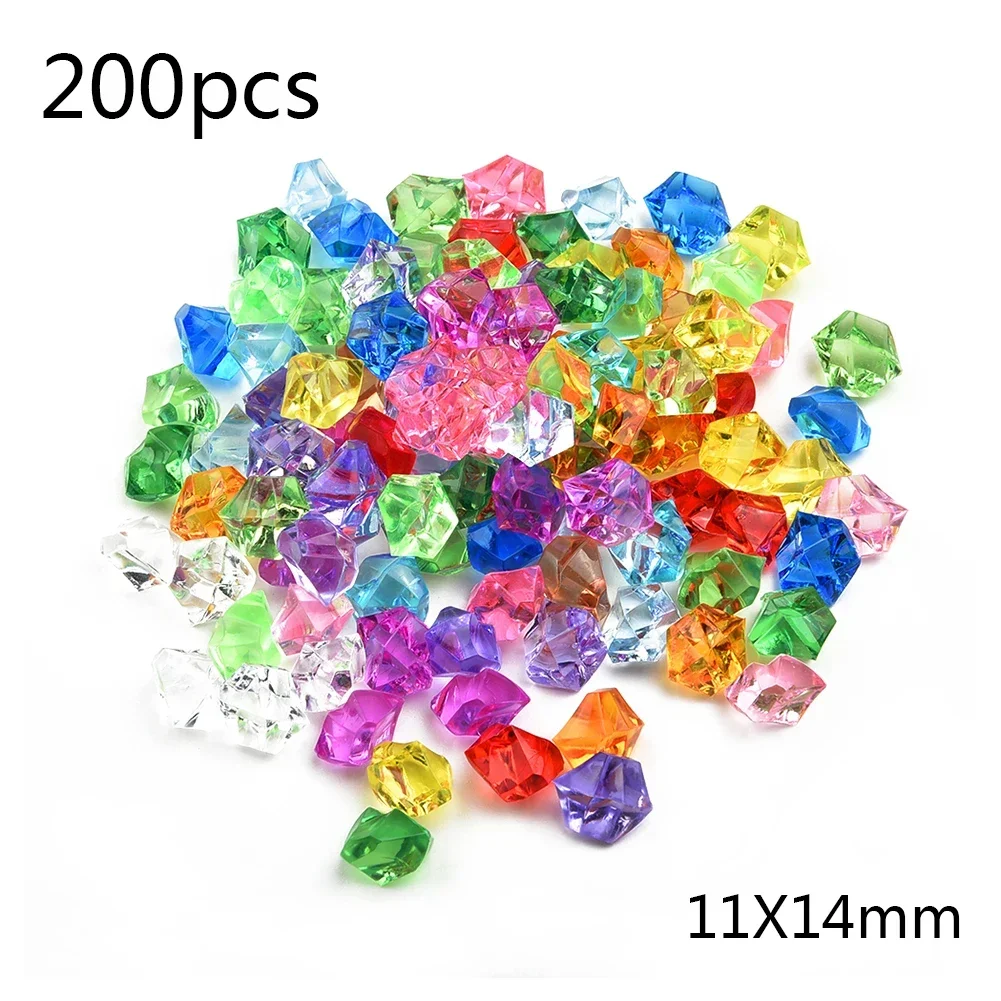 200pcs Acrylic Gem Stone Color - Aquarium Marine Stone review and price