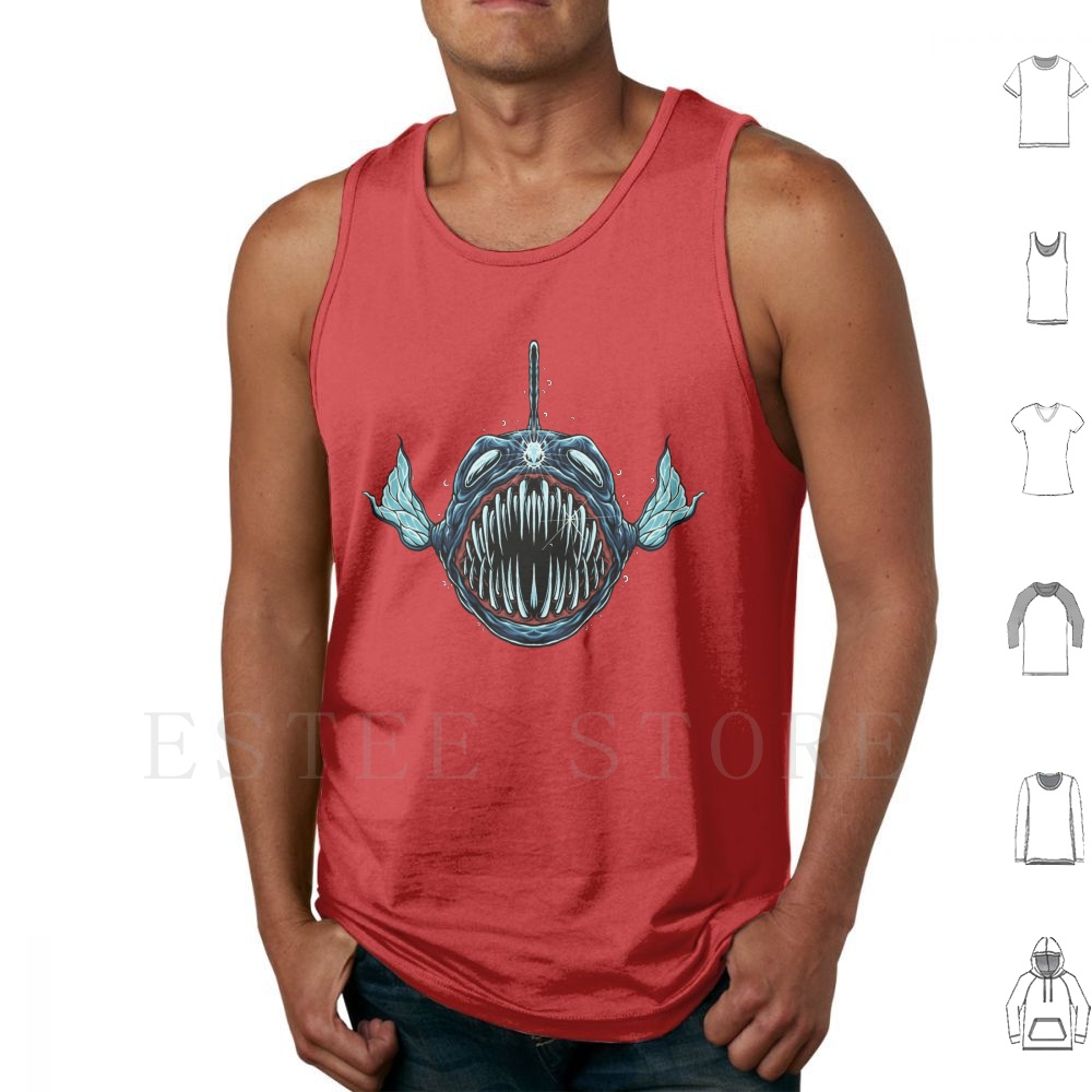 Angler Tank Tops Vest Sleevele - Aqua Marine Tank review and price