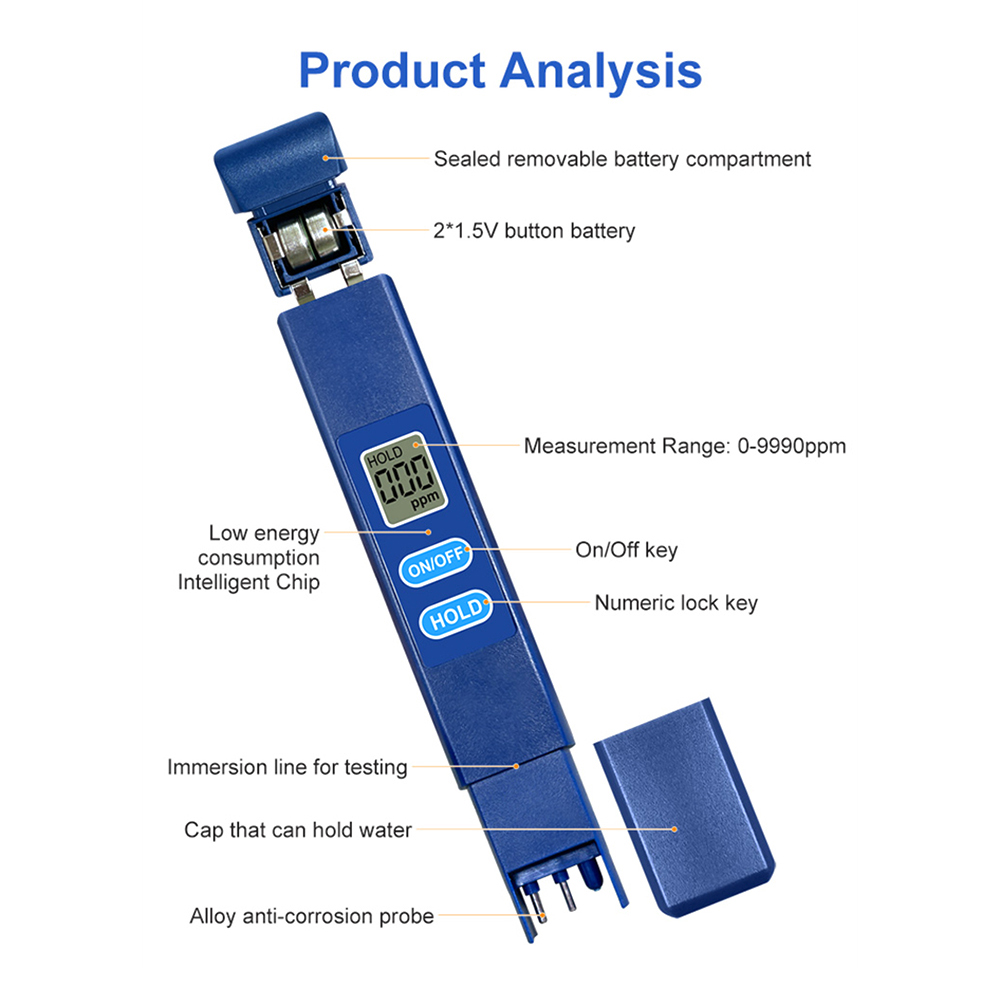 TDS Meter Digital Water Qualit - Marine Aquarium Water Analyzer review and price
